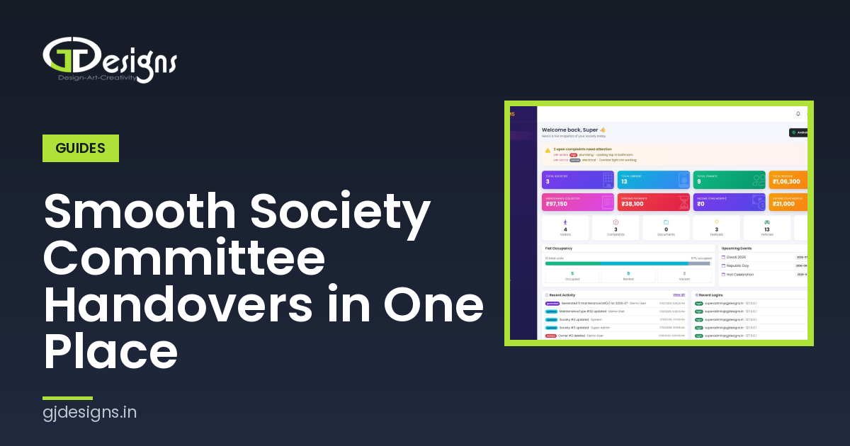 Smooth Committee Handovers: Keeping Society Records, Accounts and Complaints in One Place
